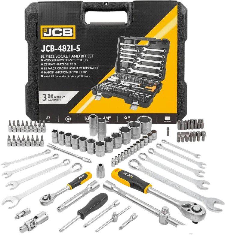Универсальный набор инструментов JCB JCB-4821-5 (82 предмета)- фото