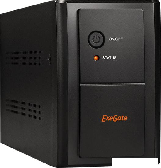 Источник бесперебойного питания ExeGate SpecialPro UNB-1200.LED.AVR.C13.RJ.USB- фото