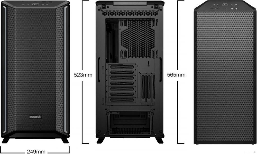 Корпус be quiet! Dark Base 701 Black BGW58- фото2