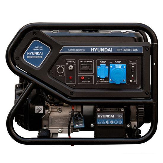 Бензиновый генератор Hyundai HHY9550FE-ATS- фото2