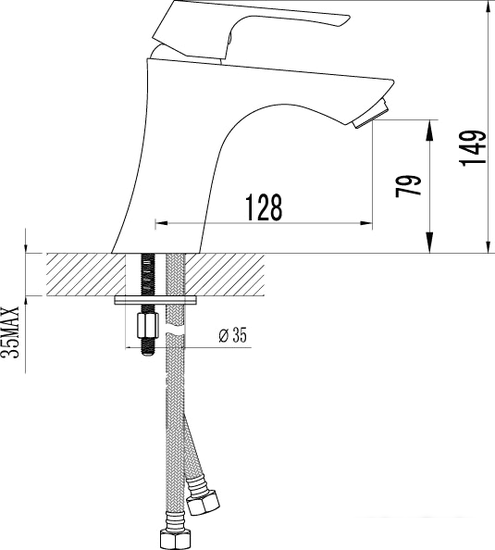 Смеситель Lemark UNIT LM4506C- фото2