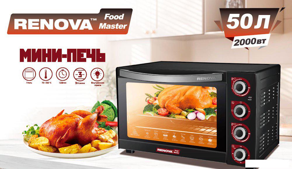 Мини-печь Renova MO-50GLTB1