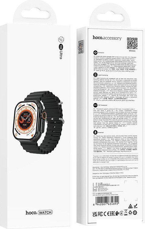 Умные часы Hoco Y23 Ultra (черный)- фото4