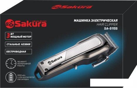 Машинка для стрижки волос Sakura SA-5115S- фото2