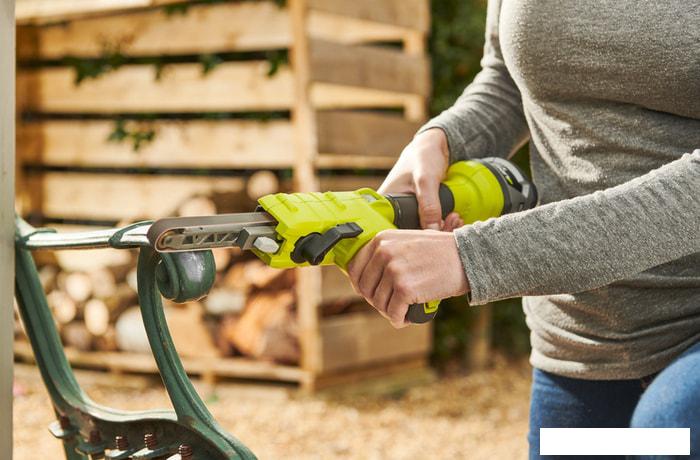 Ленточная шлифмашина Ryobi R18PF-0 (без АКБ)- фото2
