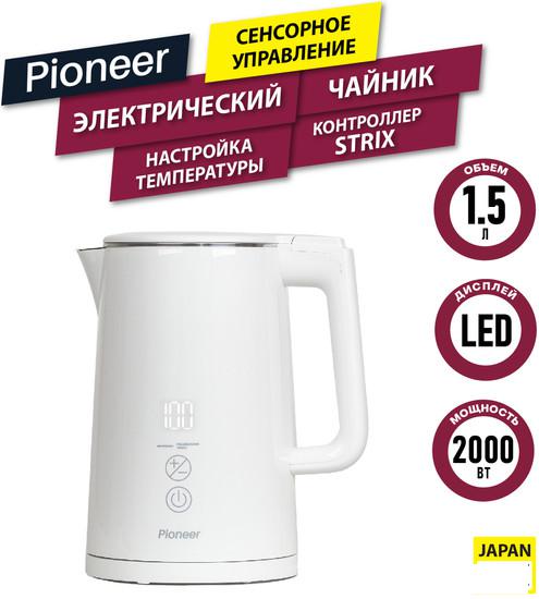 Электрический чайник Pioneer KE577M (белый)- фото