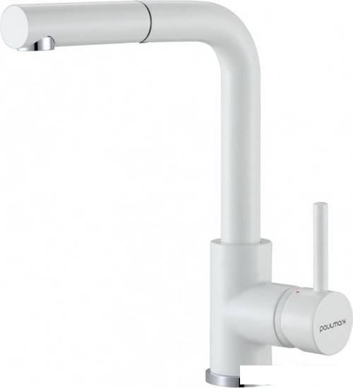 Смеситель Paulmark Kassel Ka214311-431TW (белый матовый)- фото