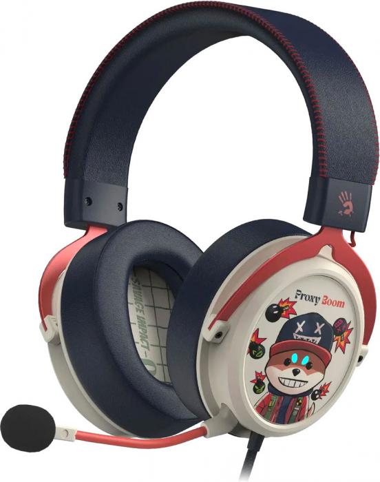 Наушники A4Tech Bloody M595 Proxy Boom (бежевый)- фото