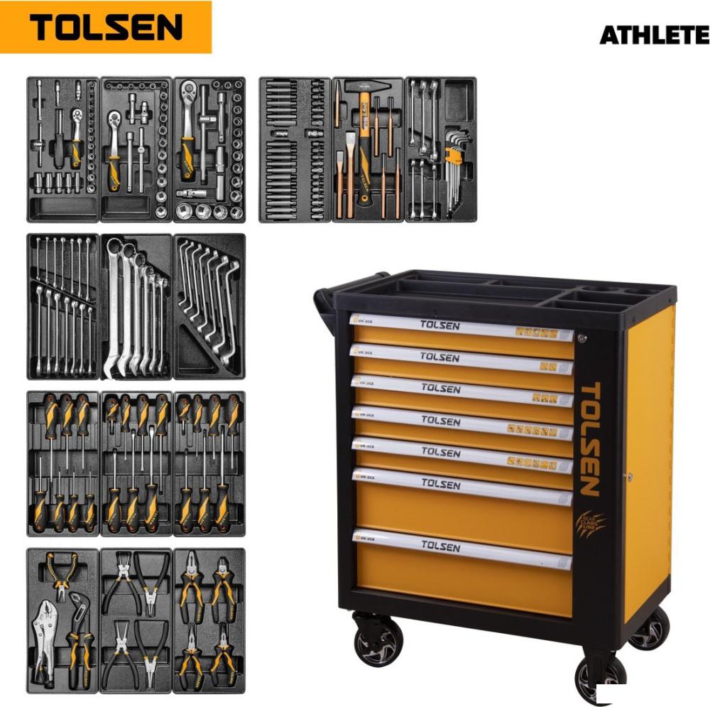 Универсальный набор инструментов Tolsen TT85412 (189 предметов)
