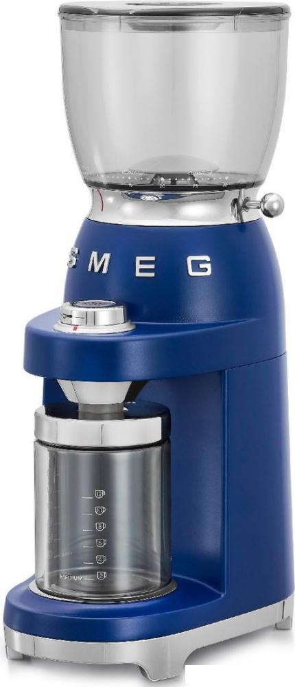Электрическая кофемолка Smeg CGF01LVEU (синий)- фото4