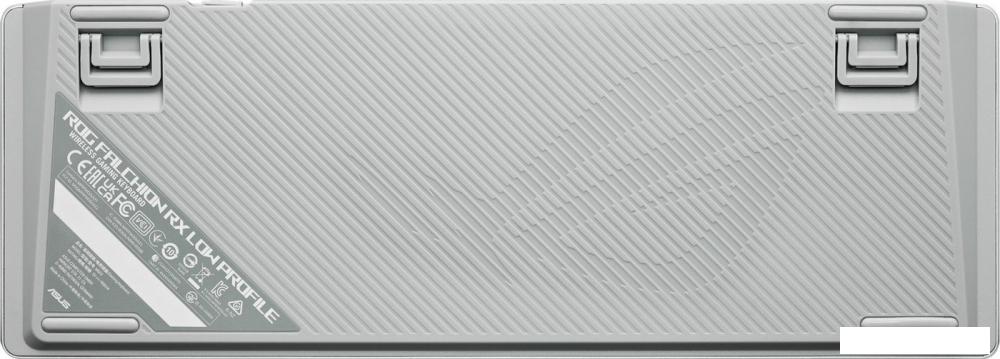 Клавиатура ASUS ROG Falchion Moonlight White (ASUS RX Low Profile Red)- фото3