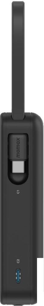 Внешний аккумулятор Momax 1-Power Vital+ Built-In USB-C IP138 10000mAh (черный)- фото2