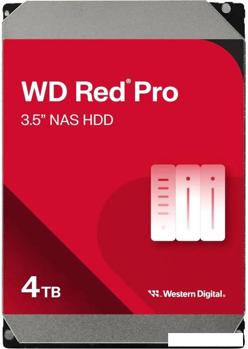 Жесткий диск WD Red Pro 4TB WD4005FFBX