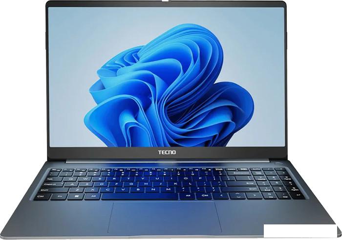 Ноутбук Tecno Megabook T1 2023 R7 16+512G Grey Win11- фото