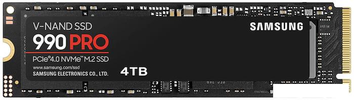 SSD Samsung 990 Pro 4TB MZ-V9P4T0BW- фото