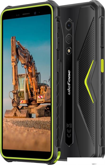 Смартфон Ulefone Armor X12 3GB/32GB (черный/зеленый)- фото4