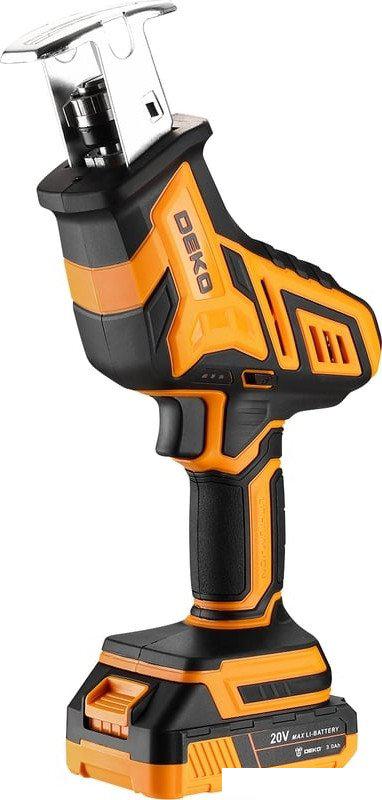 Сабельная пила Deko DKRS20 085-1070 (с 2-мя АКБ, кейс)- фото3