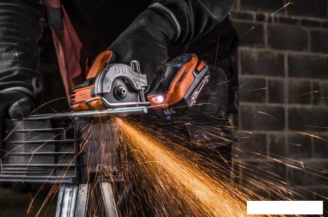 Угловая шлифмашина AEG Powertools BMMS 18SBL-0 4935472280 (без АКБ)- фото4