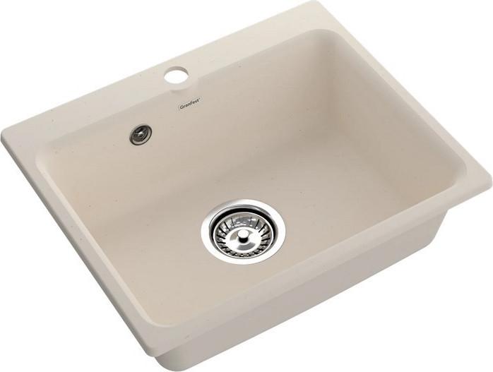 Кухонная мойка GranFest SMART 520 (белый)- фото2