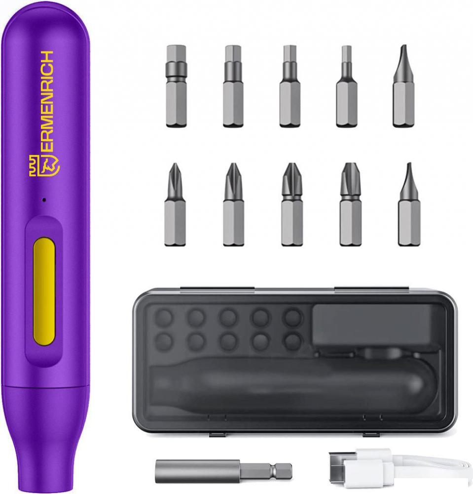 Электроотвертка Ermenrich Tunn PD15 (с АКБ, кейс)