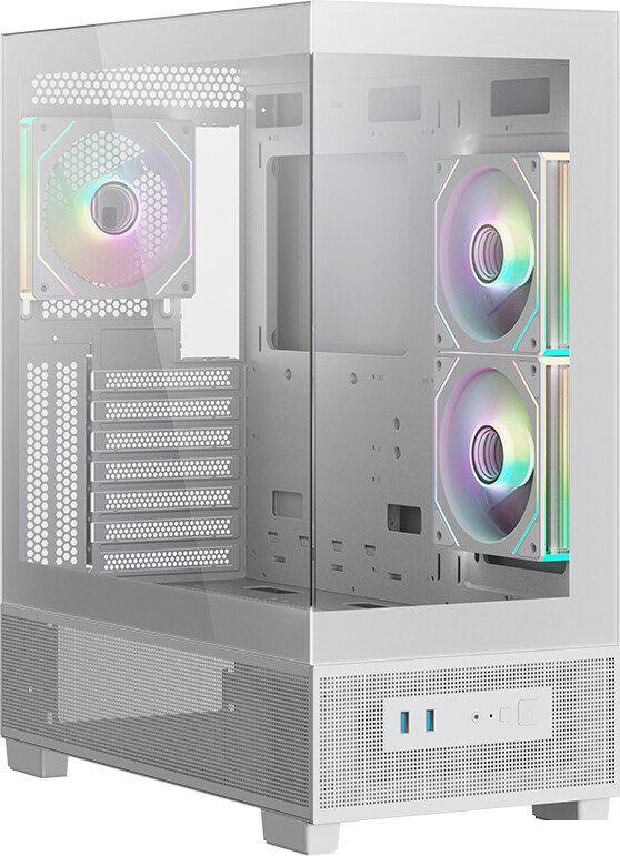 Корпус XASTRA Q500 3ARGB-C10 (белый)