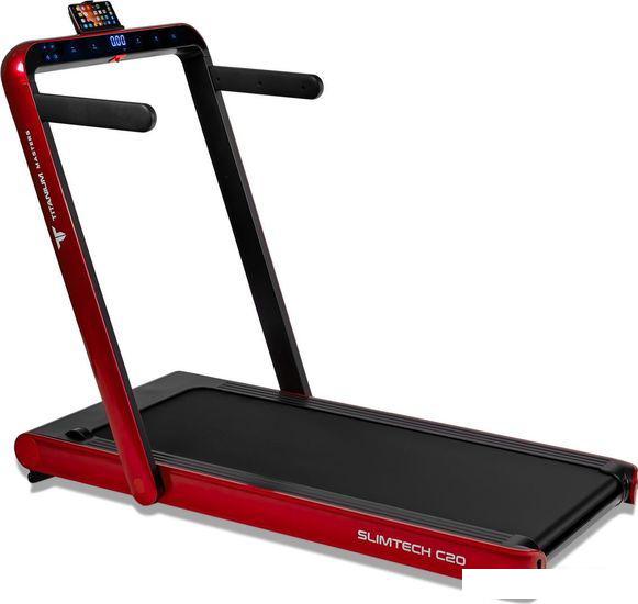Электрическая беговая дорожка Titanium Masters Slimtech C20 (красный)- фото2