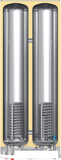 Накопительный электрический водонагреватель Thermex Flat 100 V Combi- фото2