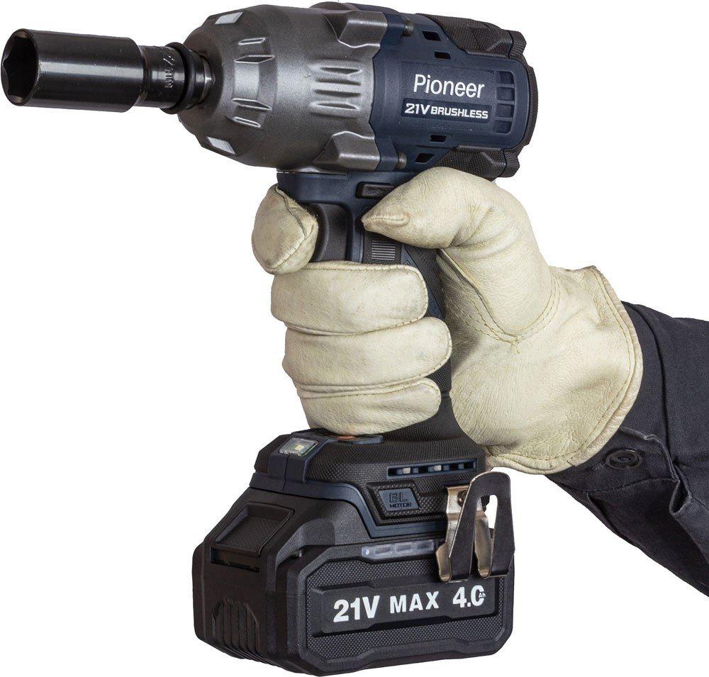 Гайковерт Pioneer Tools CIW-E2041CB (с 1-им АКБ, кейс)- фото3