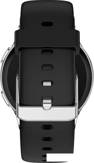 Умные часы Amazfit POP 3R (серебристый, с силиконовым ремешком)- фото4