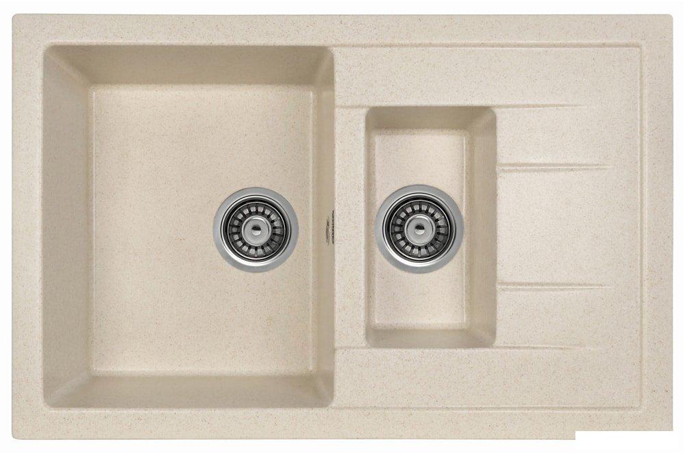 Кухонная мойка Gerhans C10 (бежевый)