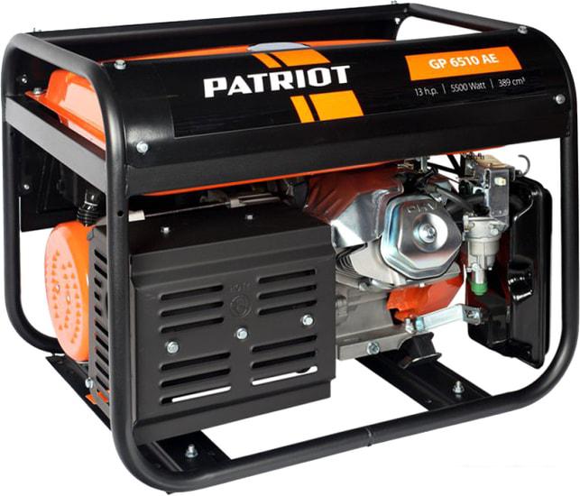 Бензиновый генератор Patriot GP 6510AE- фото2