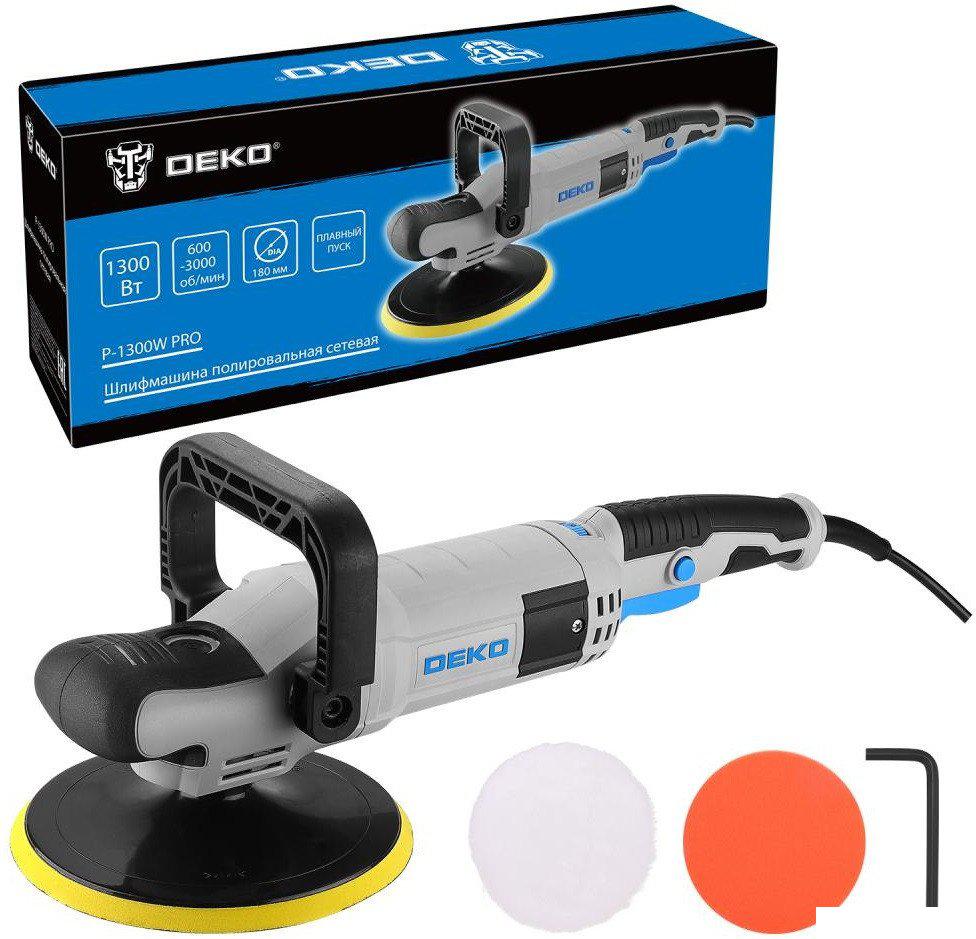 Полировальная машина Deko P-1300W PRO 084-1099