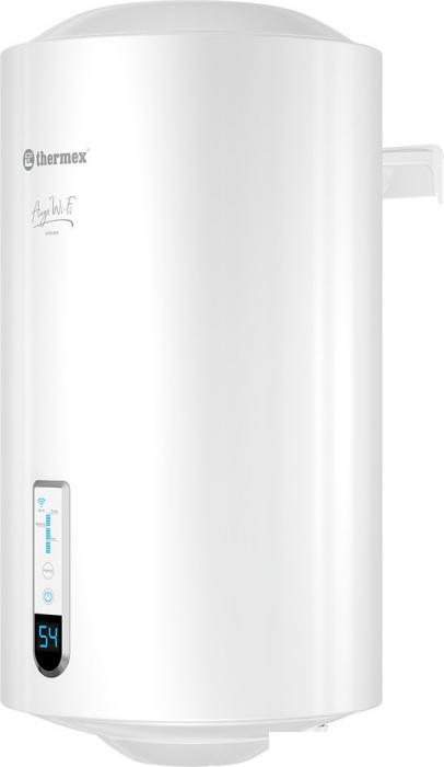 Накопительный электрический водонагреватель Thermex Auga 50 V Slim Wi-Fi- фото2