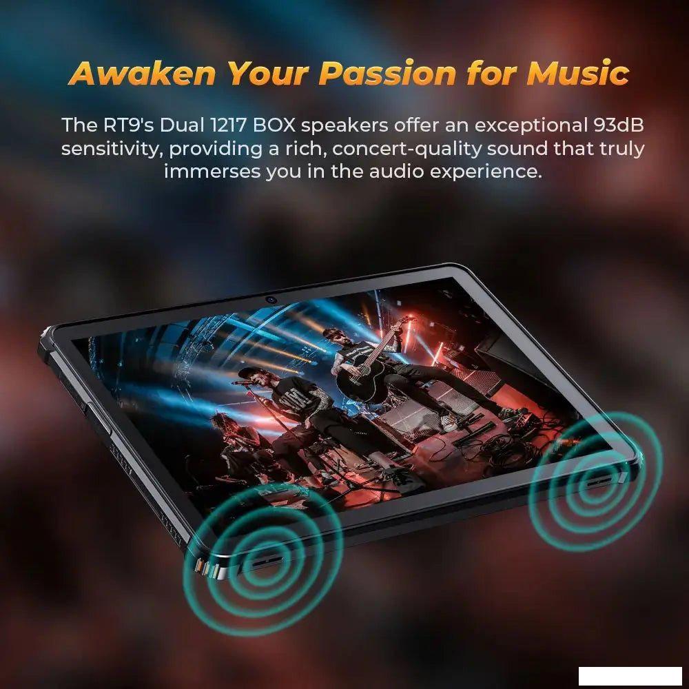 Планшет Oukitel RT9 6GB/256GB (черный)- фото3