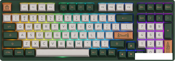 Клавиатура Akko 3098N World Tour London (TTC Gold Pink)