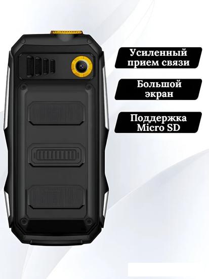 Кнопочный телефон Olmio X04 (черный/оранжевый)- фото3