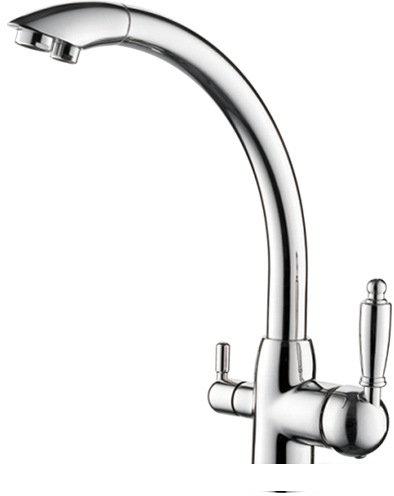 Смеситель Ledeme L4455-3 (хром)- фото