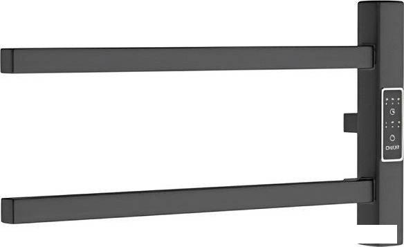 Полотенцесушитель Маргроид Ferrum Cook СНШ профильный 18*40 Черный матовый, скрытого монтажа, таймер справа