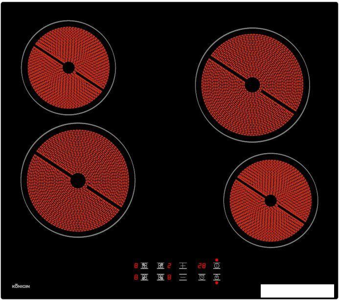Варочная панель Konigin Libra C604 TBK