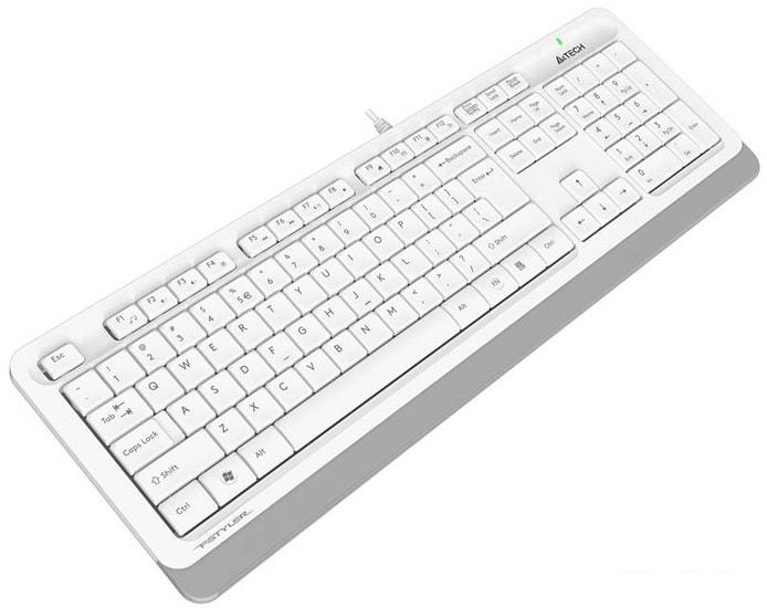 Клавиатура A4Tech Fstyler FK10 (белый/серый)- фото3