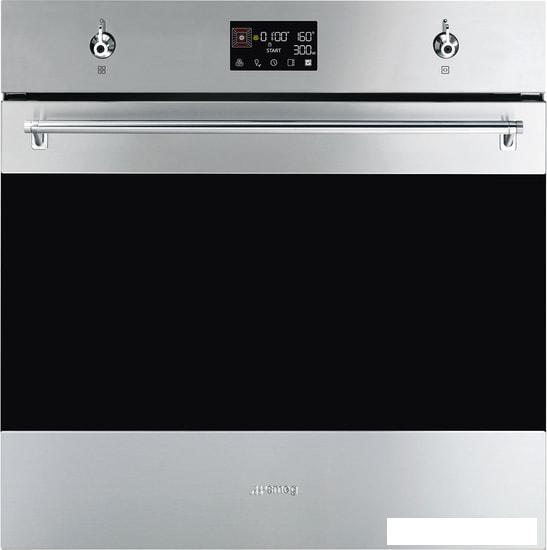 Электрический духовой шкаф Smeg SO6302M2X- фото