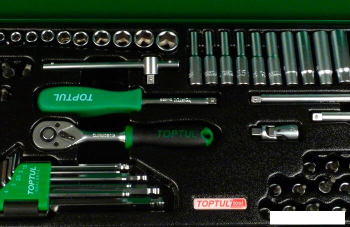 Набор торцевых головок и бит Toptul GCAD7202 72 предмета- фото3