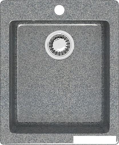 Кухонная мойка MARRBAXX Карельский камень модель 8/Q8 (темно-серый)