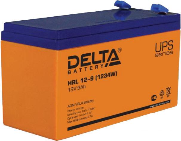 Аккумулятор для ИБП Delta HRL 12-9 (1234W) (12В/9 А·ч)- фото