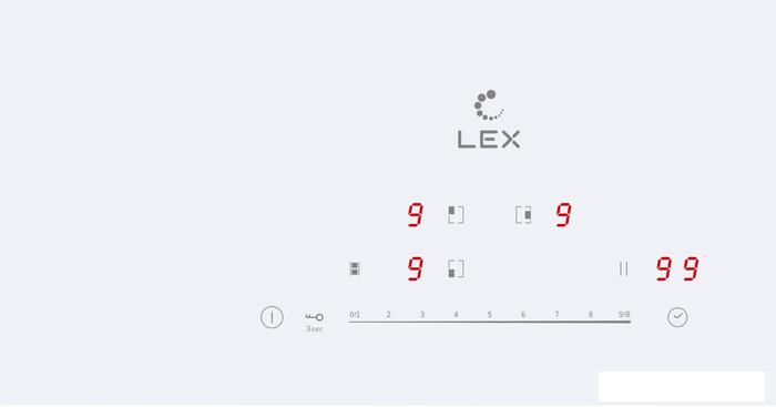 Варочная панель LEX EVI 431A WH- фото2