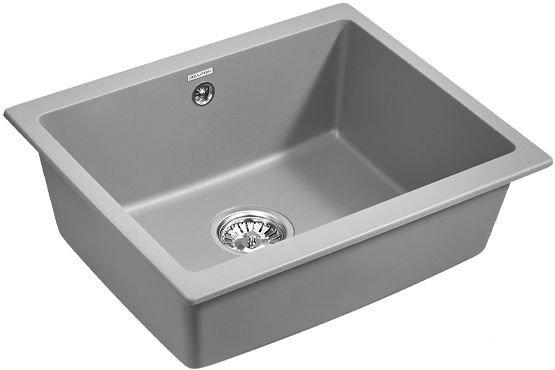 Кухонная мойка Paulmark Gera PM205546-GRM- фото2