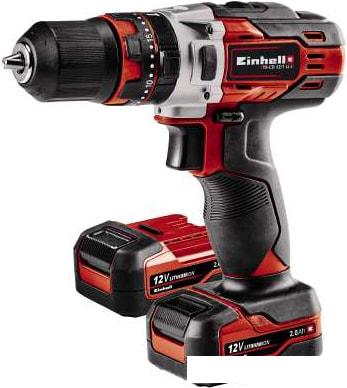 Дрель-шуруповерт Einhell TE-CD 12/1 Li-i (с 2-мя АКБ)- фото