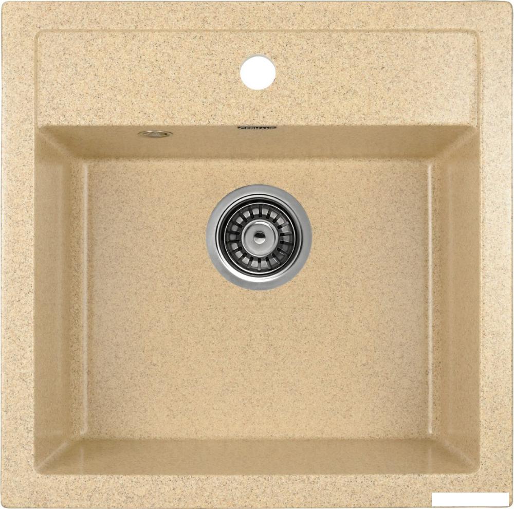 Кухонная мойка Gerhans A11 (песочный)