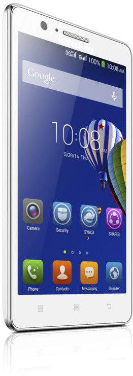 Смартфон Lenovo A536 White- фото3