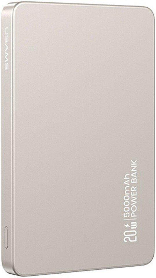 Внешний аккумулятор Usams CD231 5000mAh (титановый)